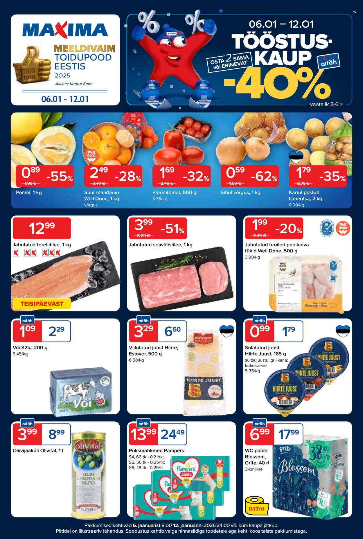 LIDL, Coop ja Selver pakuvad järjest häid pakkumisi: Floralys tualettpaber, Makita Lumefrees, Hiina pelmeenid ning palju muud - vaata uusi allahindlusi!