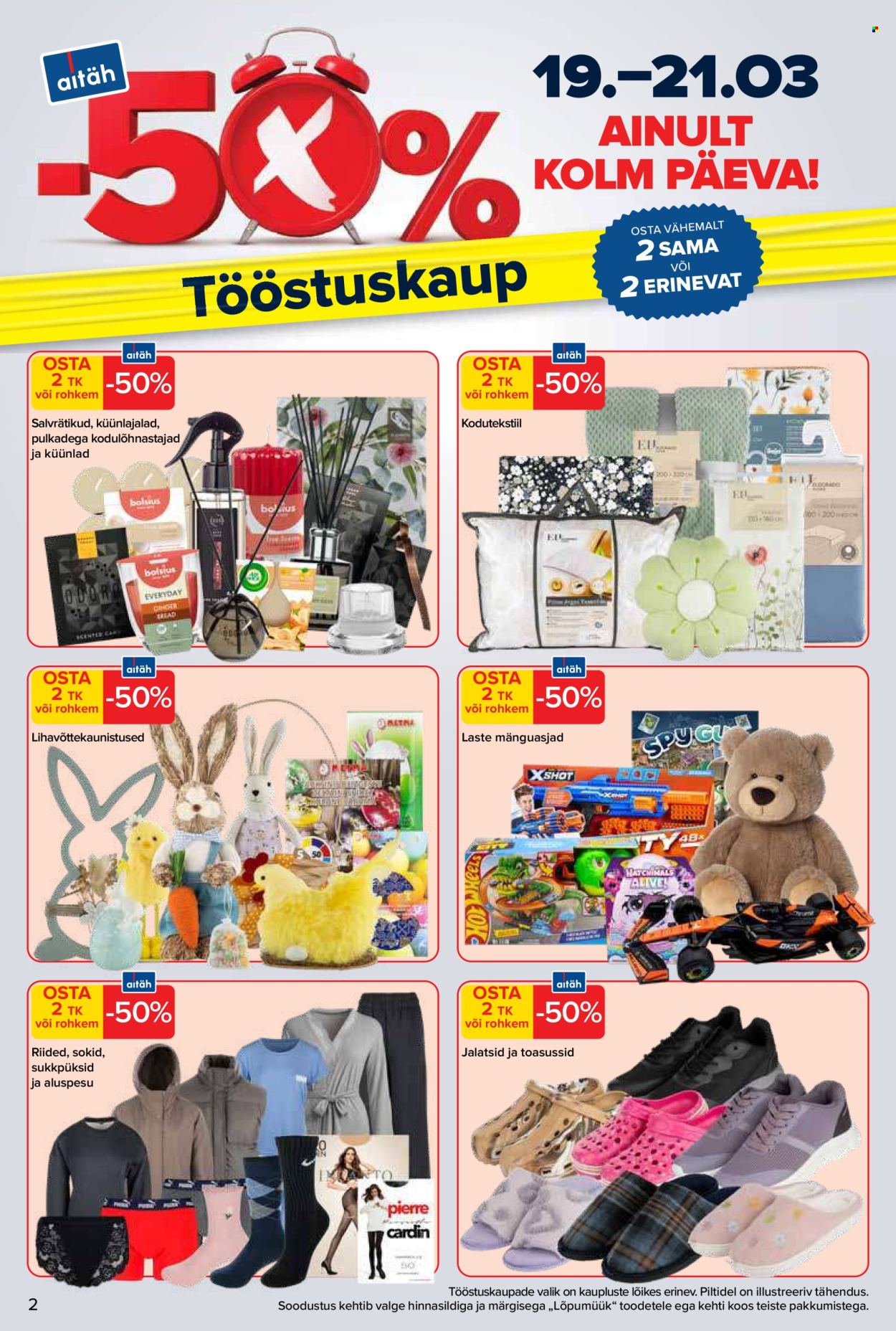 Maxima kliendileht - -50% kampaaniatooted (19.03 - 21.03.2026)