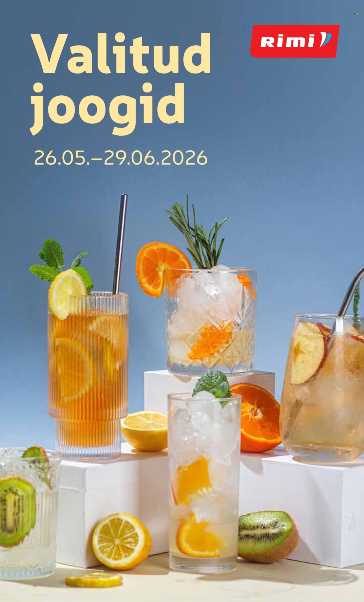Rimi kliendileht - Suvine Rimi joogikataloog (26.05 - 29.06.2026)