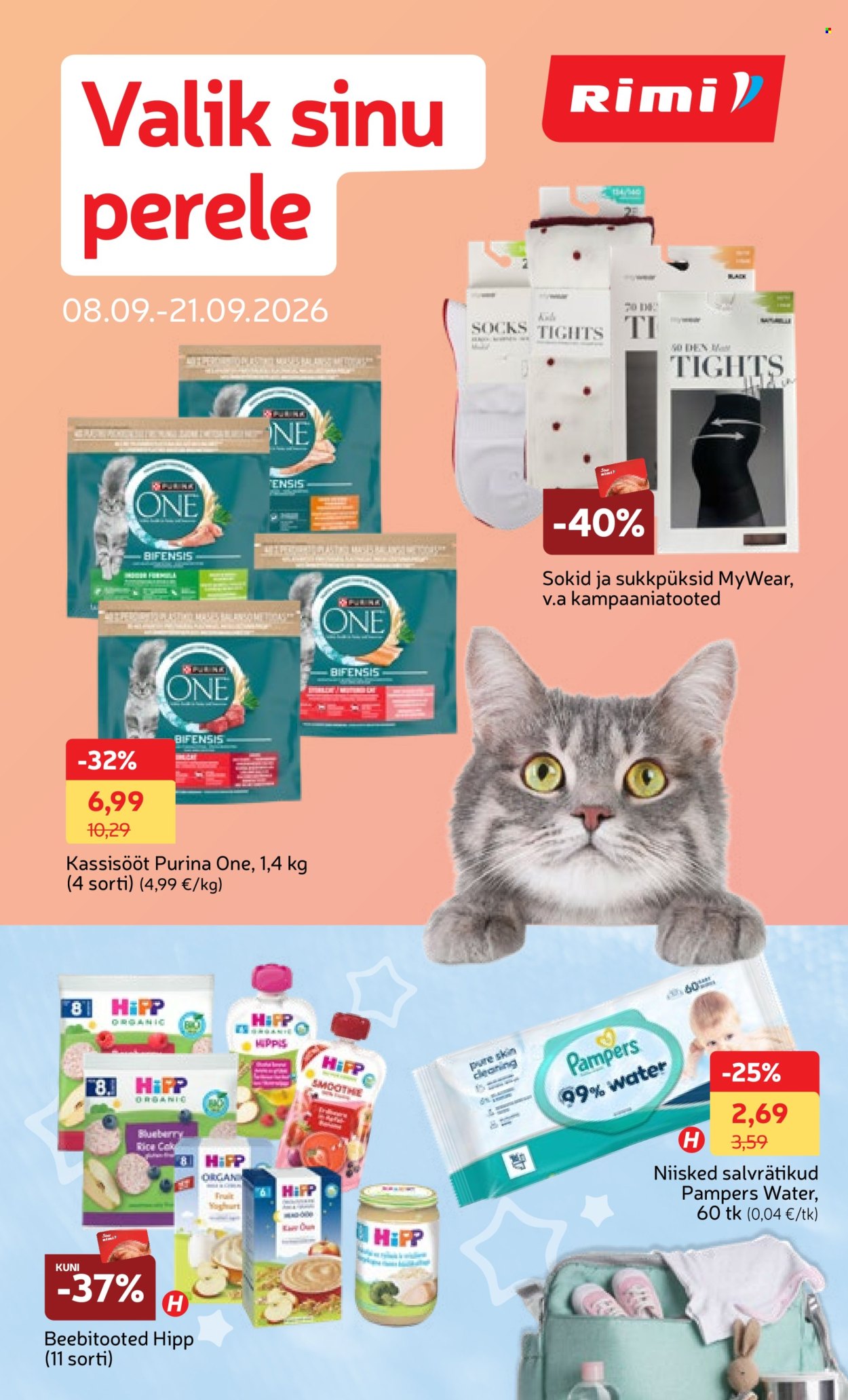 Rimi kliendileht (8.09 - 21.09.2026)