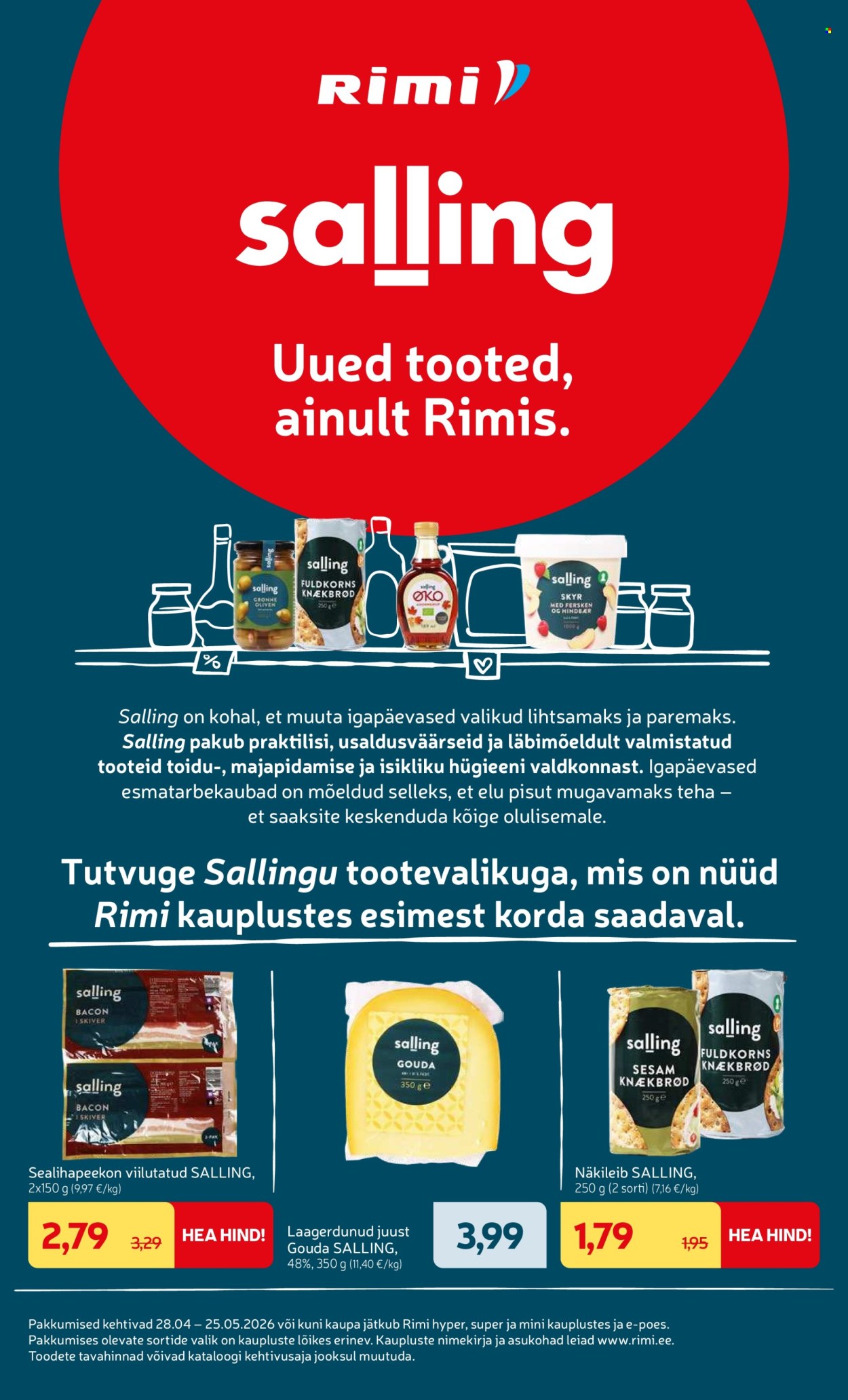 Rimi kliendileht - Rimi Salling tootekataloog