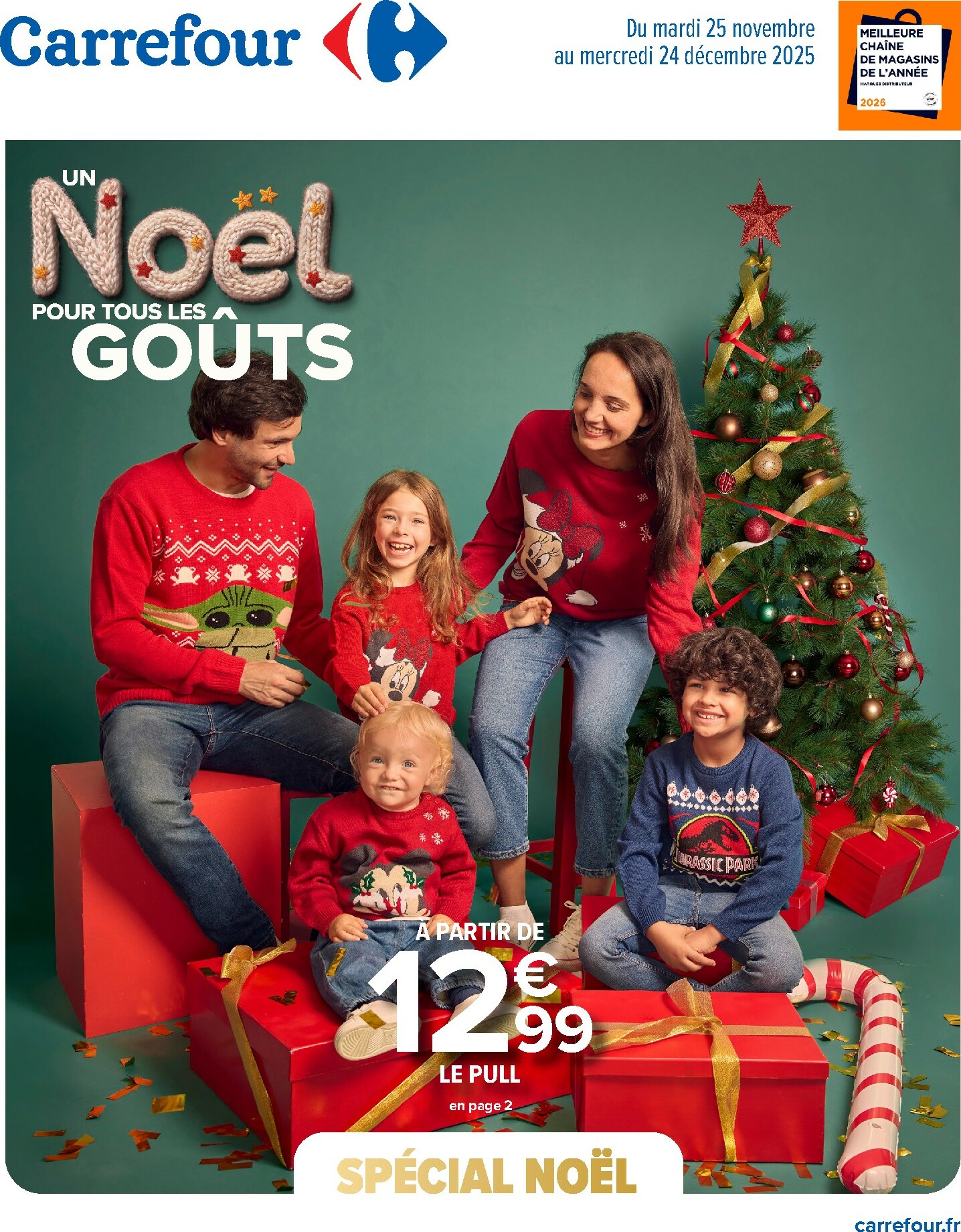 Découvrez les Offres Incroyables de Carrefour, LIDL et Auchan : De Noël en Famille aux Réductions Époustouflantes - Promotions et Remises du 26 Novembre 2025
