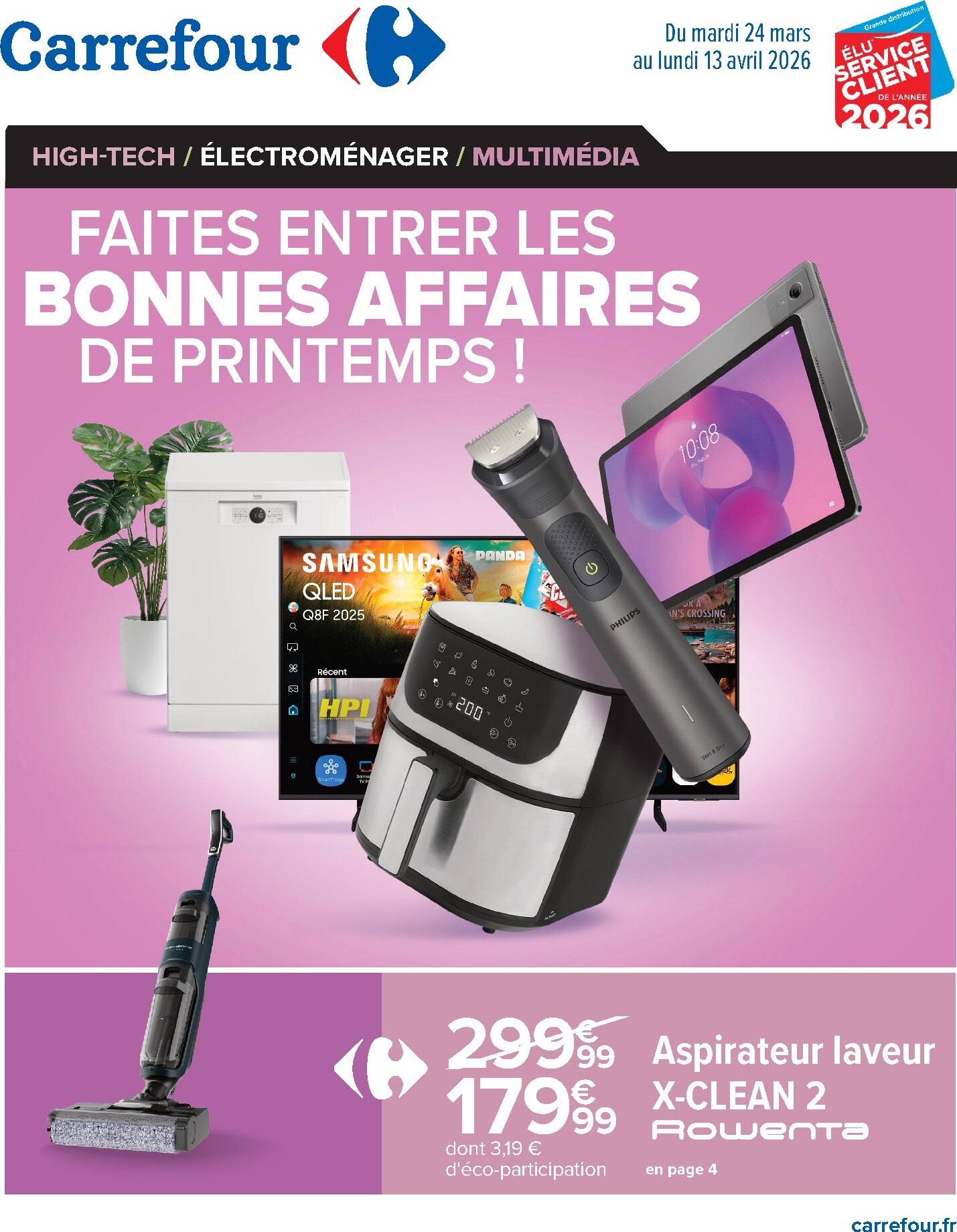 Catalogue Carrefour - Faites Enter les Bonnes Affaires de Printemps valable du 24/03/2026 au 13/04/2026