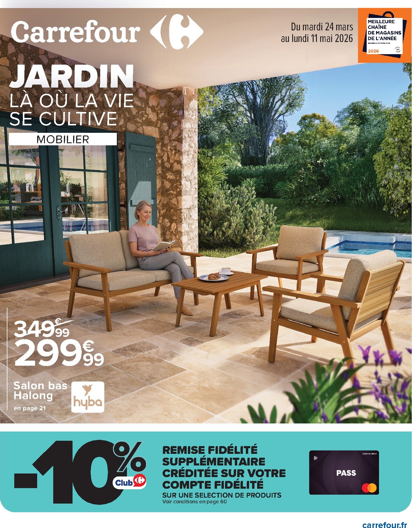 Catalogue Carrefour - Jardin là où la Vie se Cultive valable du 24/03/2026 au 11/05/2026