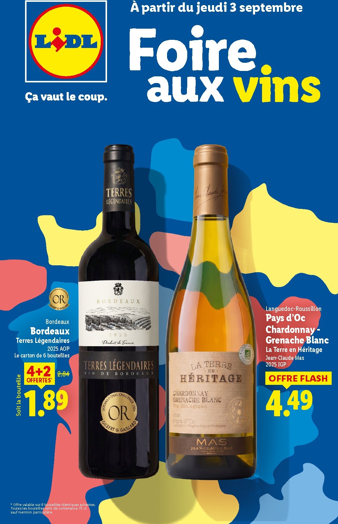 Flyer Lidl - Foire aux Vins pour la semaine prochaine du de jeudi 03/09/2026 au de jeudi 10/09/2026