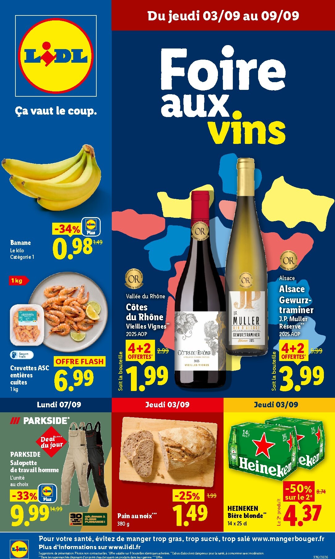 Flyer Lidl pour la semaine prochaine du de jeudi 03/09/2026 au du mercredi 09/09/2026
