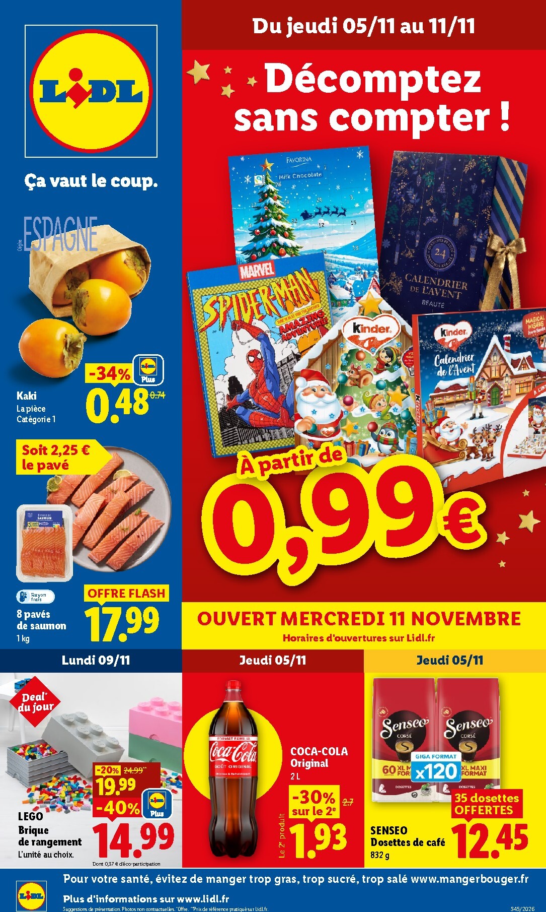 Flyer Lidl pour la semaine prochaine du de jeudi 05/11/2026 au du mercredi 11/11/2026