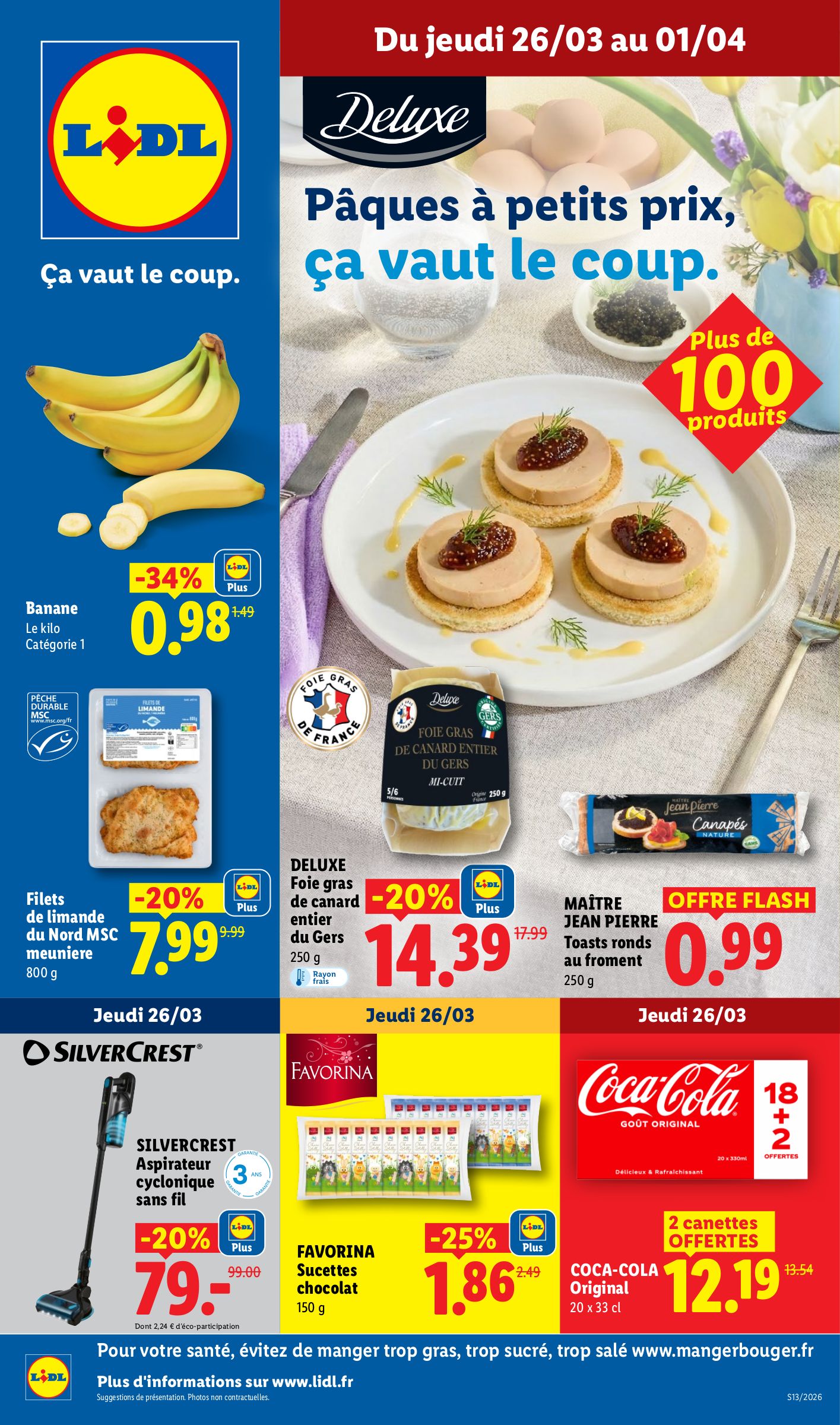 Catalogue Lidl valable du 26/03/2026 au 01/04/2026