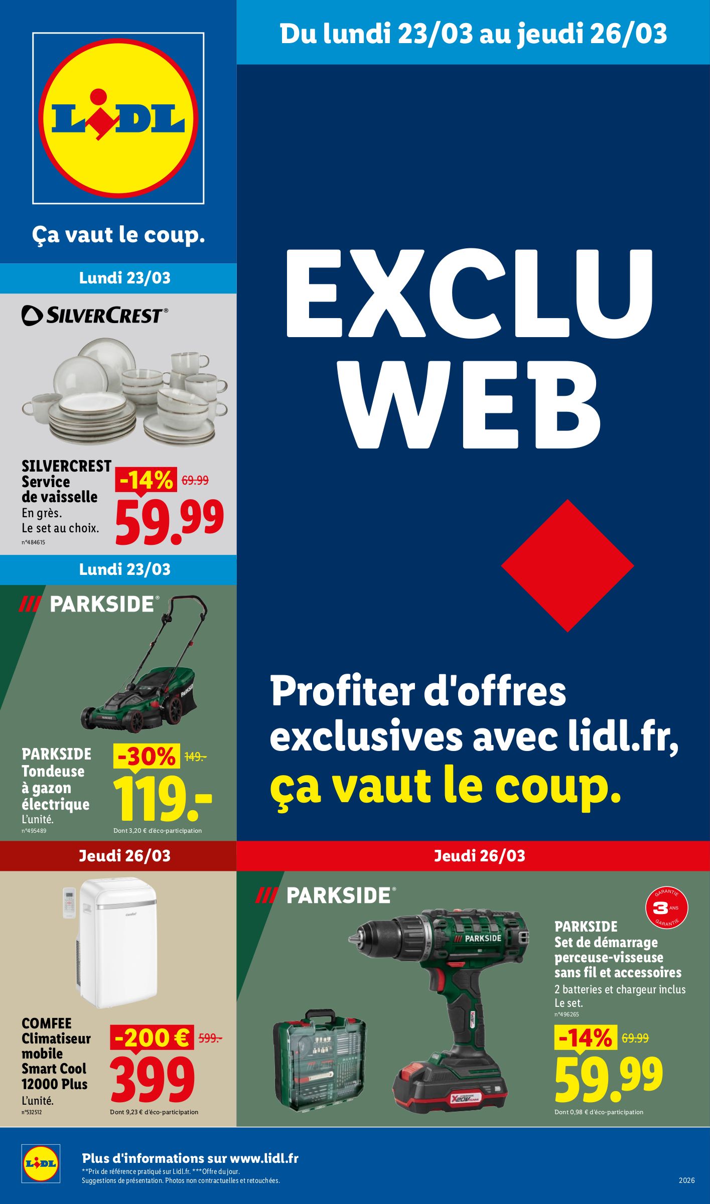 Découvrez les offres incroyables : -50% sur Ferrero Rocher chez Carrefour, -30% sur la tondeuse à gazon chez LIDL, et un gâteau Super Mario à 15€ chez Auchan pour Pâques 2026 - promotions et remises du 25 mars 2026