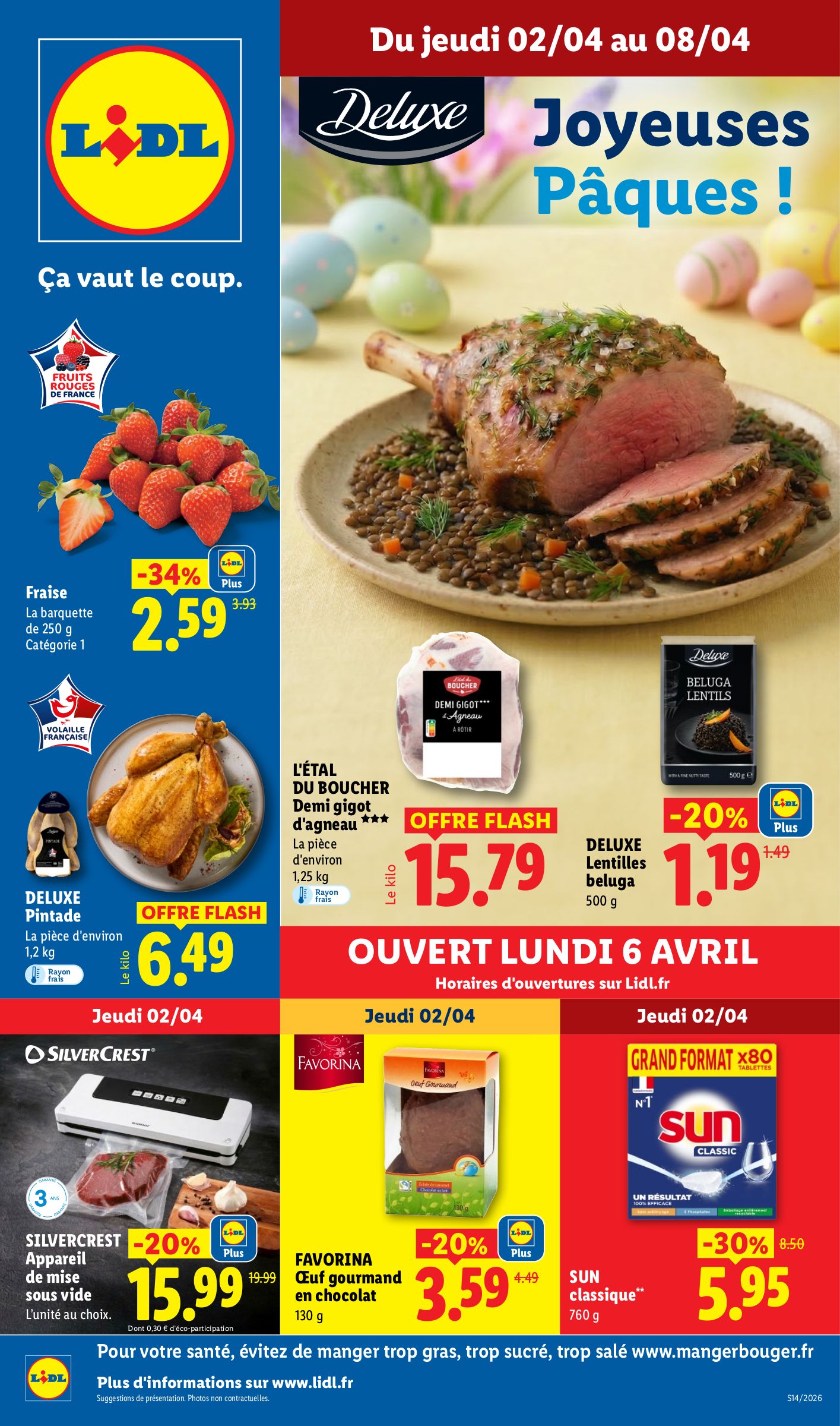 Catalogue Lidl valable du 02/04/2026 au 08/04/2026