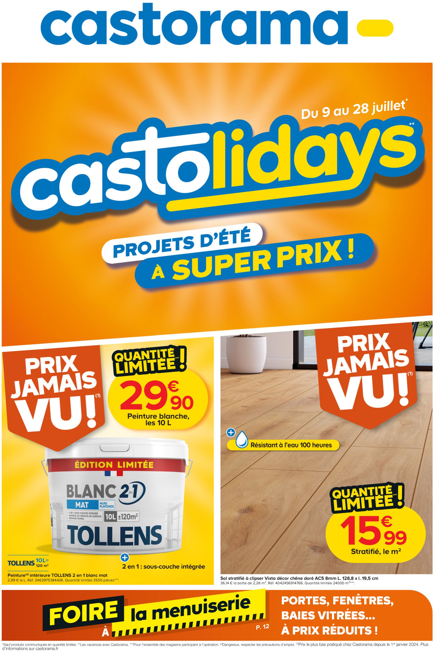 Catalogue Castorama valable du 09/07 au 28/07
