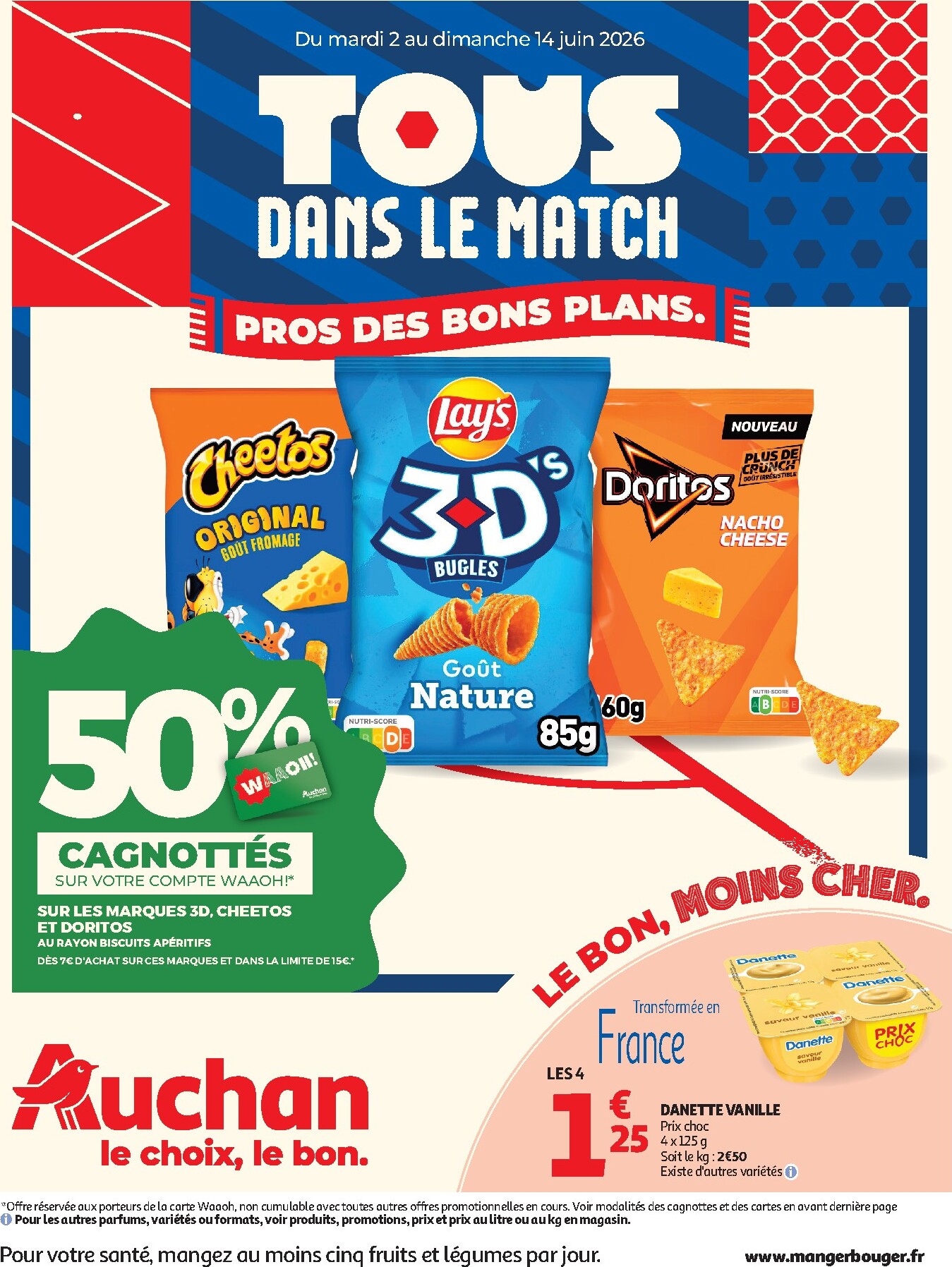 Current Auchan leaflet valid from du mardi 02/06/2026 to du dimanche 14/06/2026