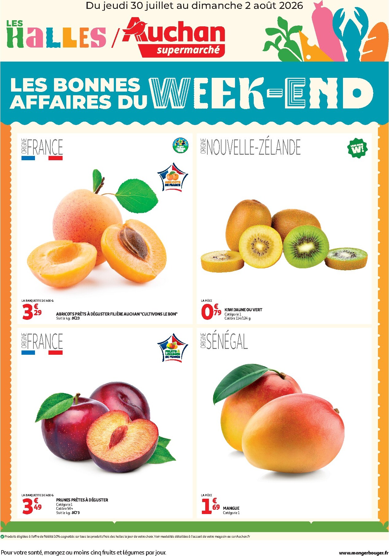 Current Auchan leaflet valid from de jeudi 30/07/2026 to du dimanche 02/08/2026