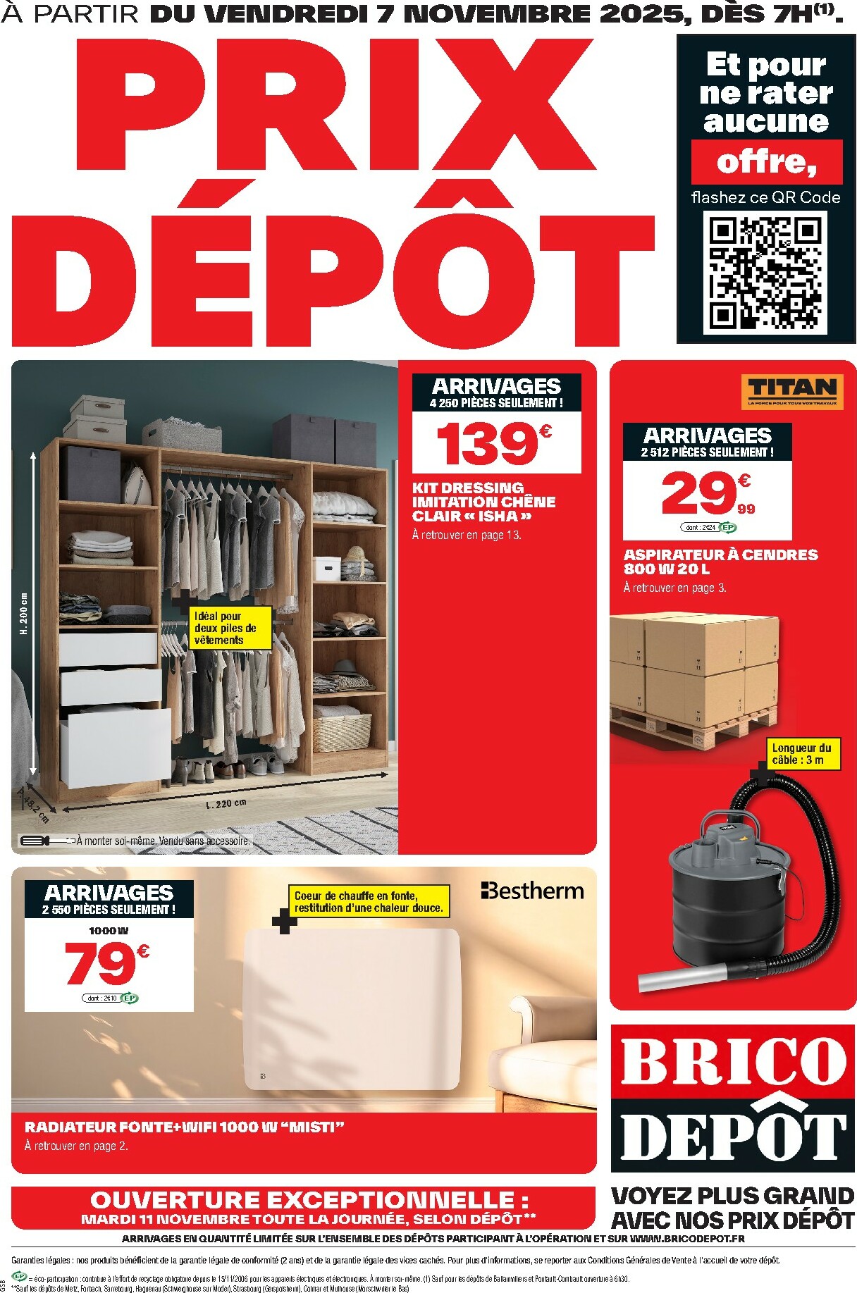 Catalogue Brico Dépôt valable du 08/11 au 21/11