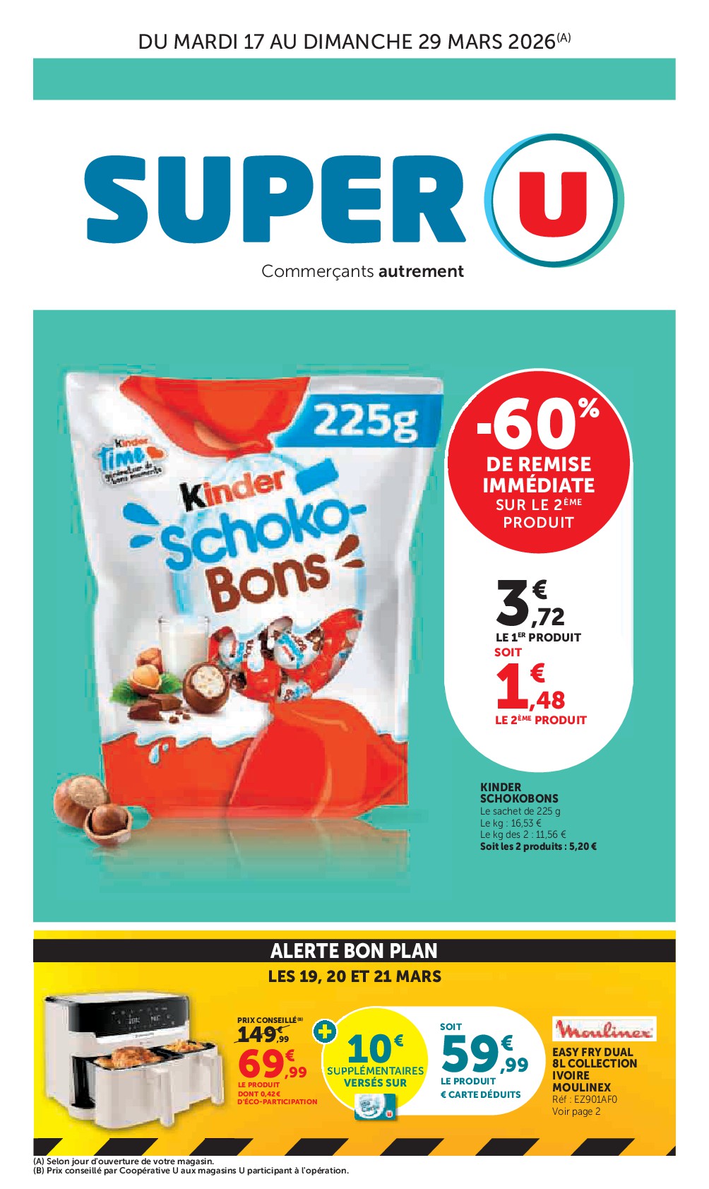 Catalogue Super U valable du 17/03/2026 au 29/03/2026