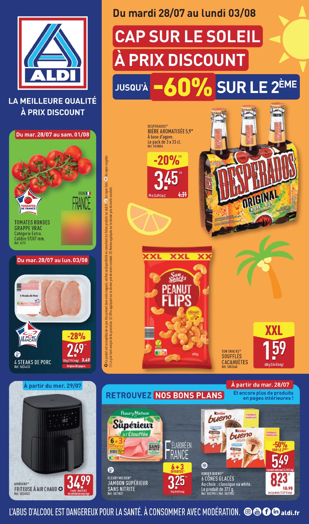 Flyer ALDI pour la semaine prochaine du du mardi 28/07/2026 au du lundi 03/08/2026