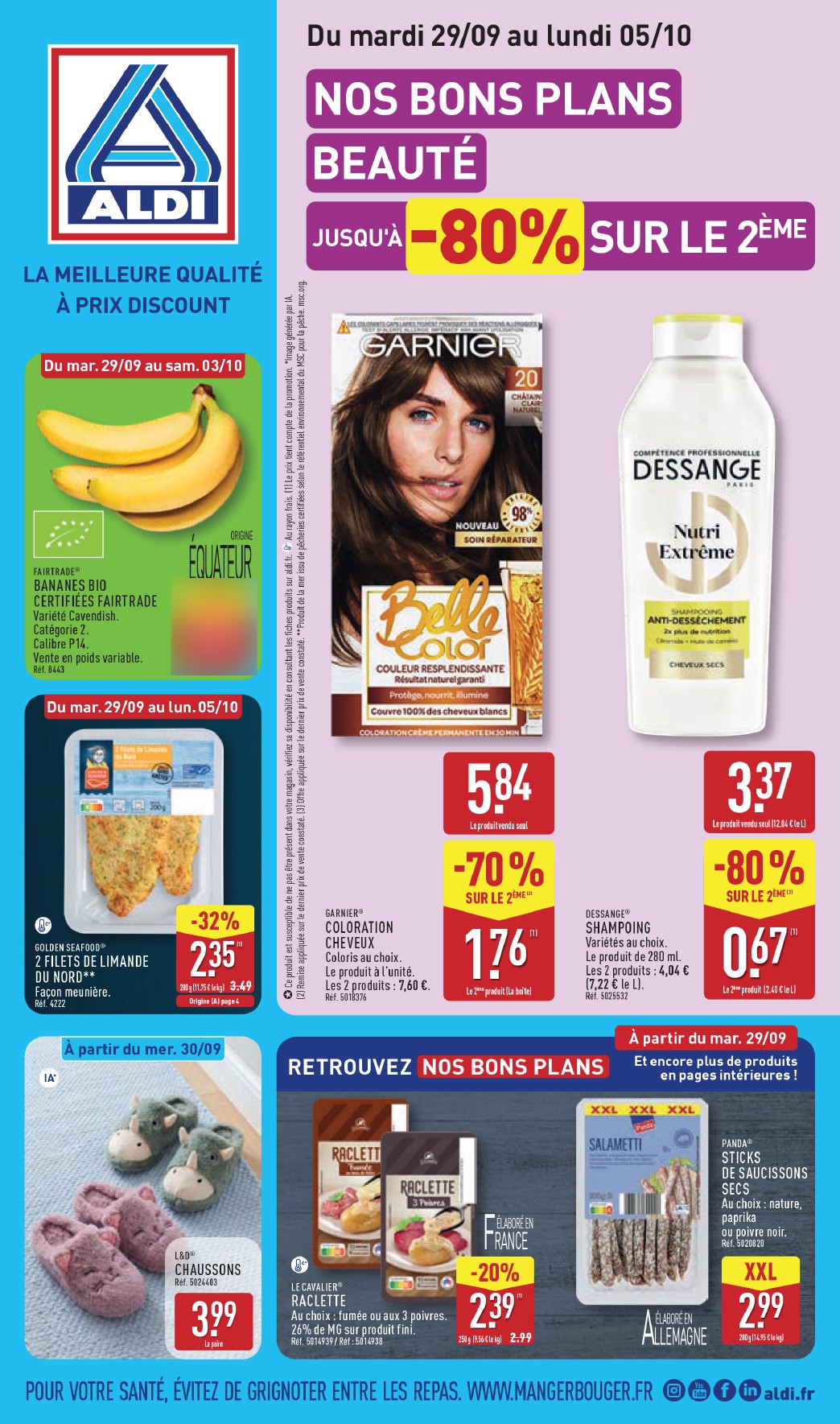 Flyer ALDI pour la semaine prochaine du du mardi 29/09/2026 au du lundi 05/10/2026