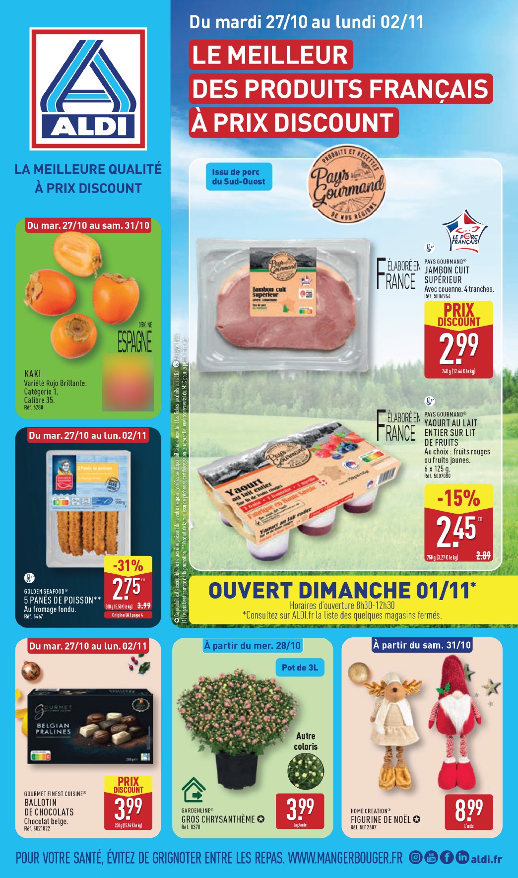 Flyer ALDI pour la semaine prochaine du du mardi 27/10/2026 au du lundi 02/11/2026