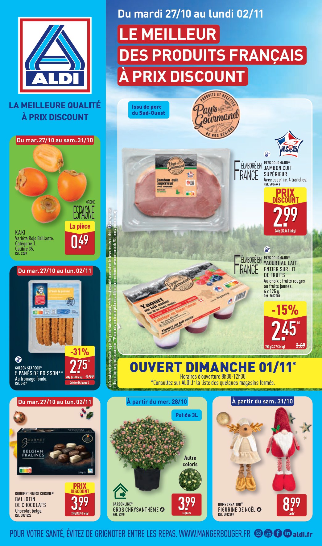 Prospectus ALDI valide du du mardi 27/10/2026 au du lundi 02/11/2026