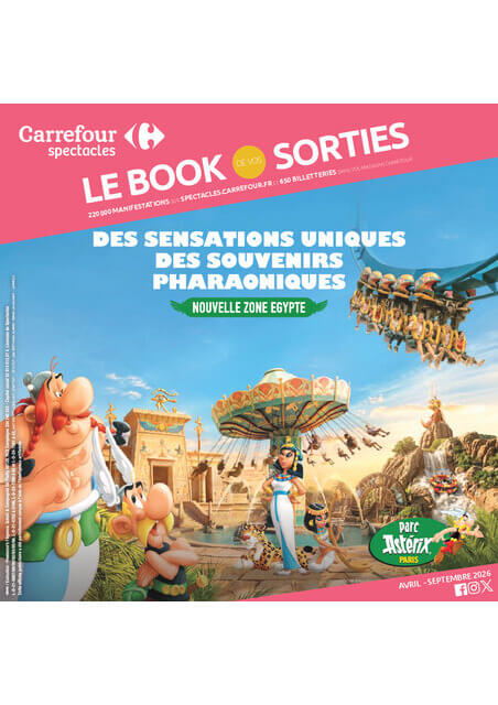 Current Carrefour Market - Le Book des Sorties leaflet valid from du vendredi 03/04/2026 to du mercredi 30/09/2026