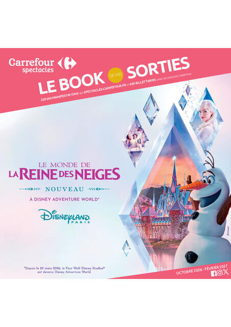 Current Carrefour Market - Le Book Des Sorties Automne leaflet valid from du vendredi 02/10/2026 to du dimanche 07/02/2027