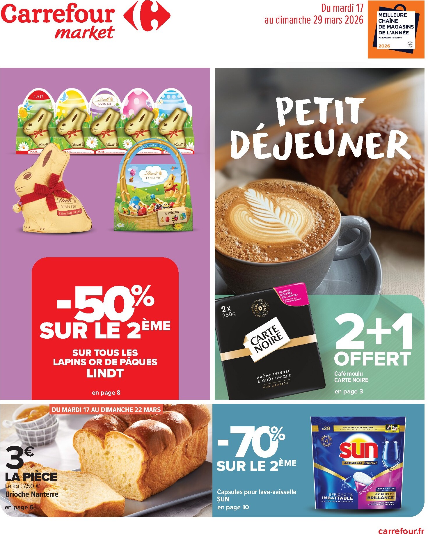 Catalogue Carrefour Market valable du 17/03/2026 au 29/03/2026