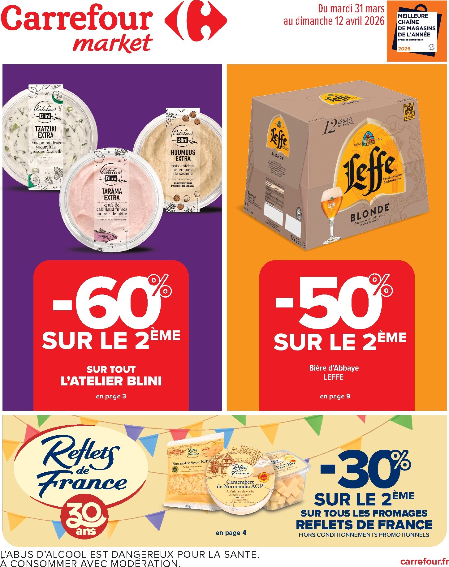 Catalogue Carrefour Market valable du 31/03/2026 au 12/04/2026