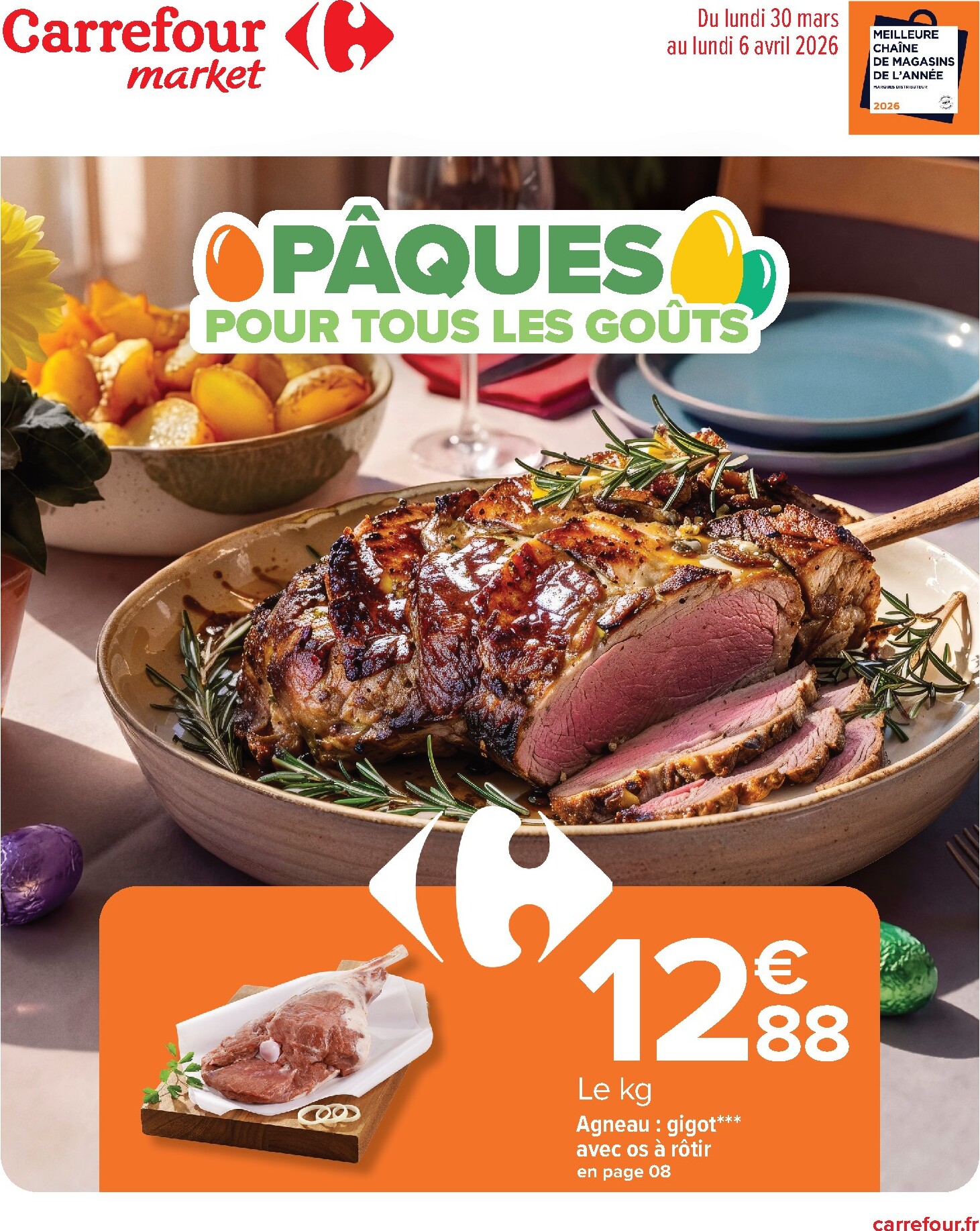Catalogue Carrefour Market - Pâques valable du 30/03/2026 au 06/04/2026