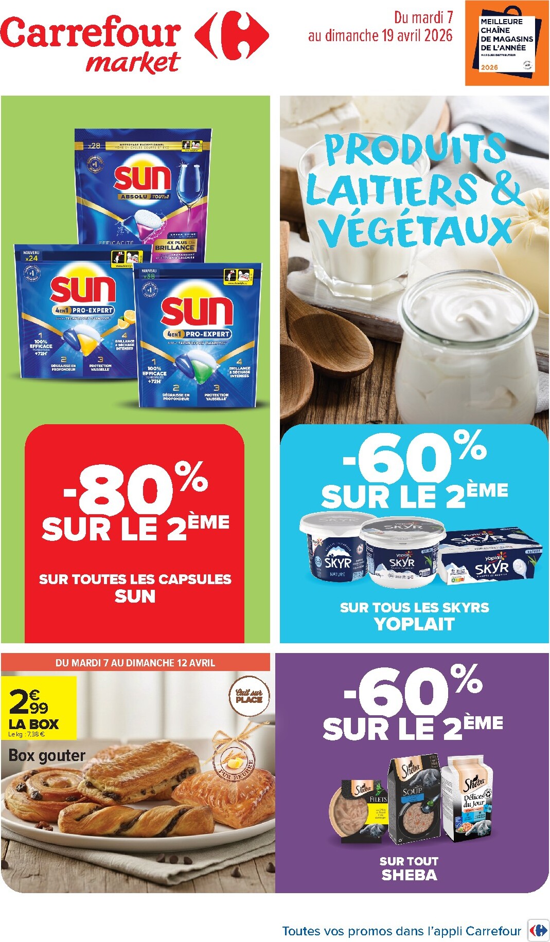 Catalogue Carrefour Market valable du 07/04/2026 au 19/04/2026