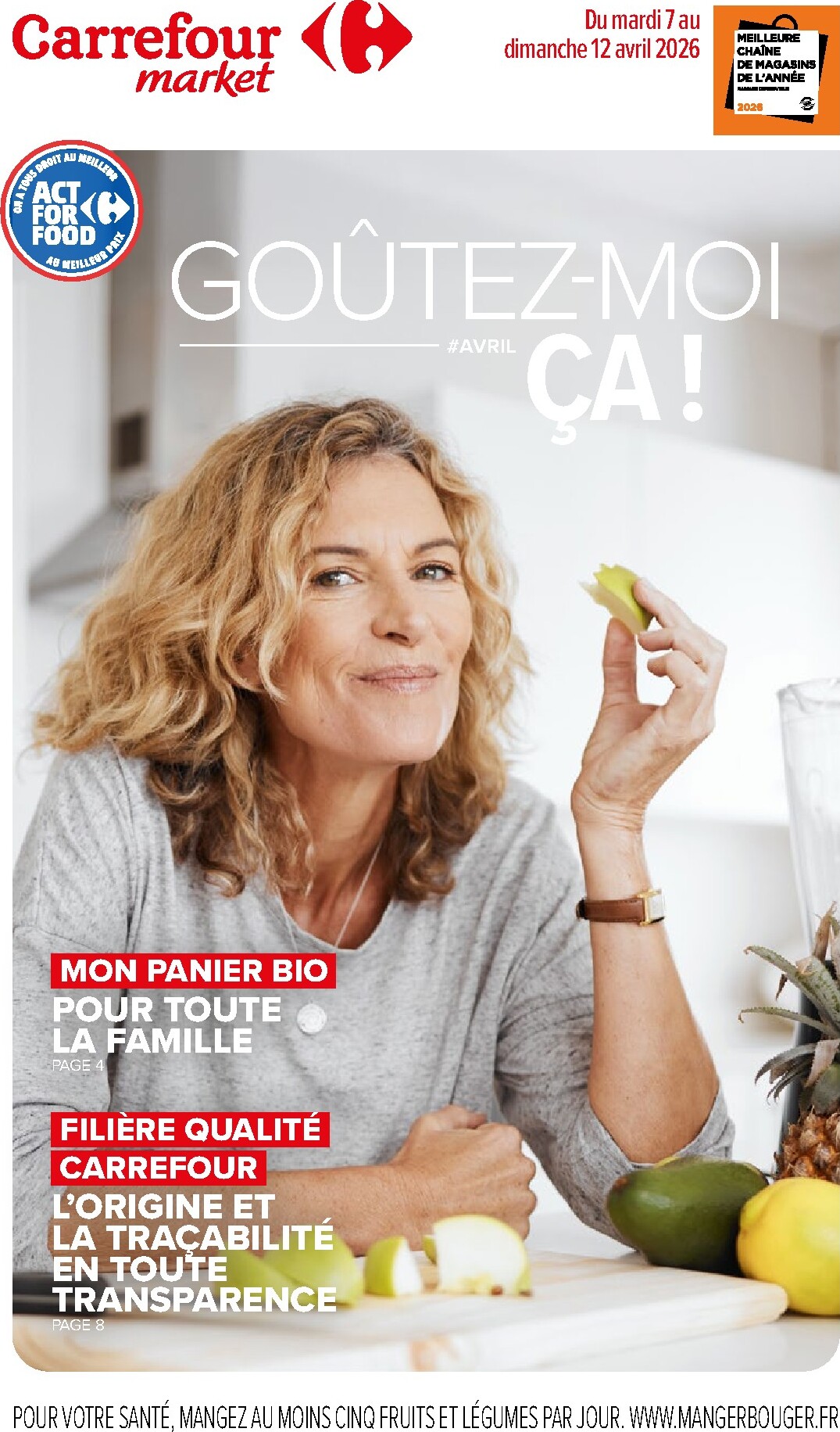 Catalogue Carrefour Market - Act for food valable du 07/04/2026 au 12/04/2026