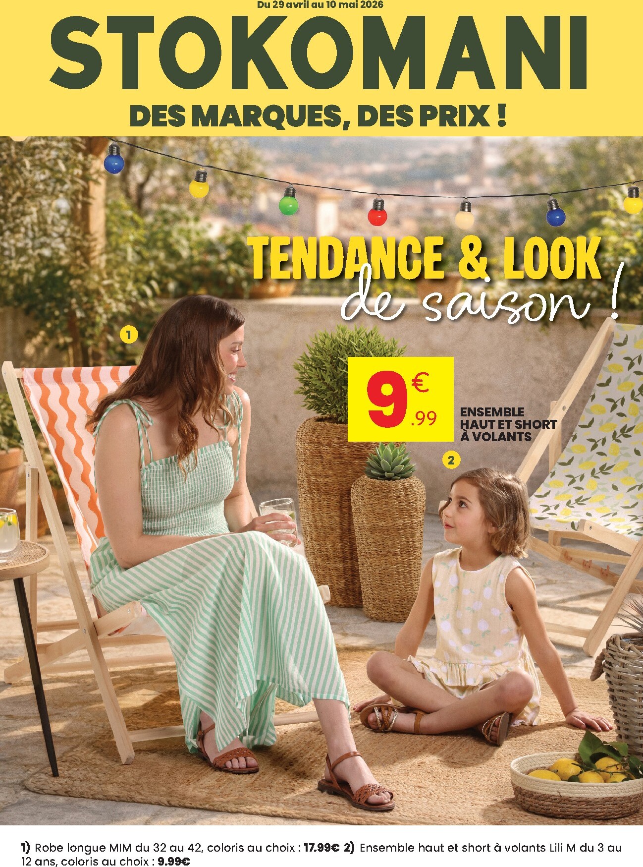 Prospectus Stokomani - Textiles valide du du mercredi 29/04/2026 au du dimanche 10/05/2026