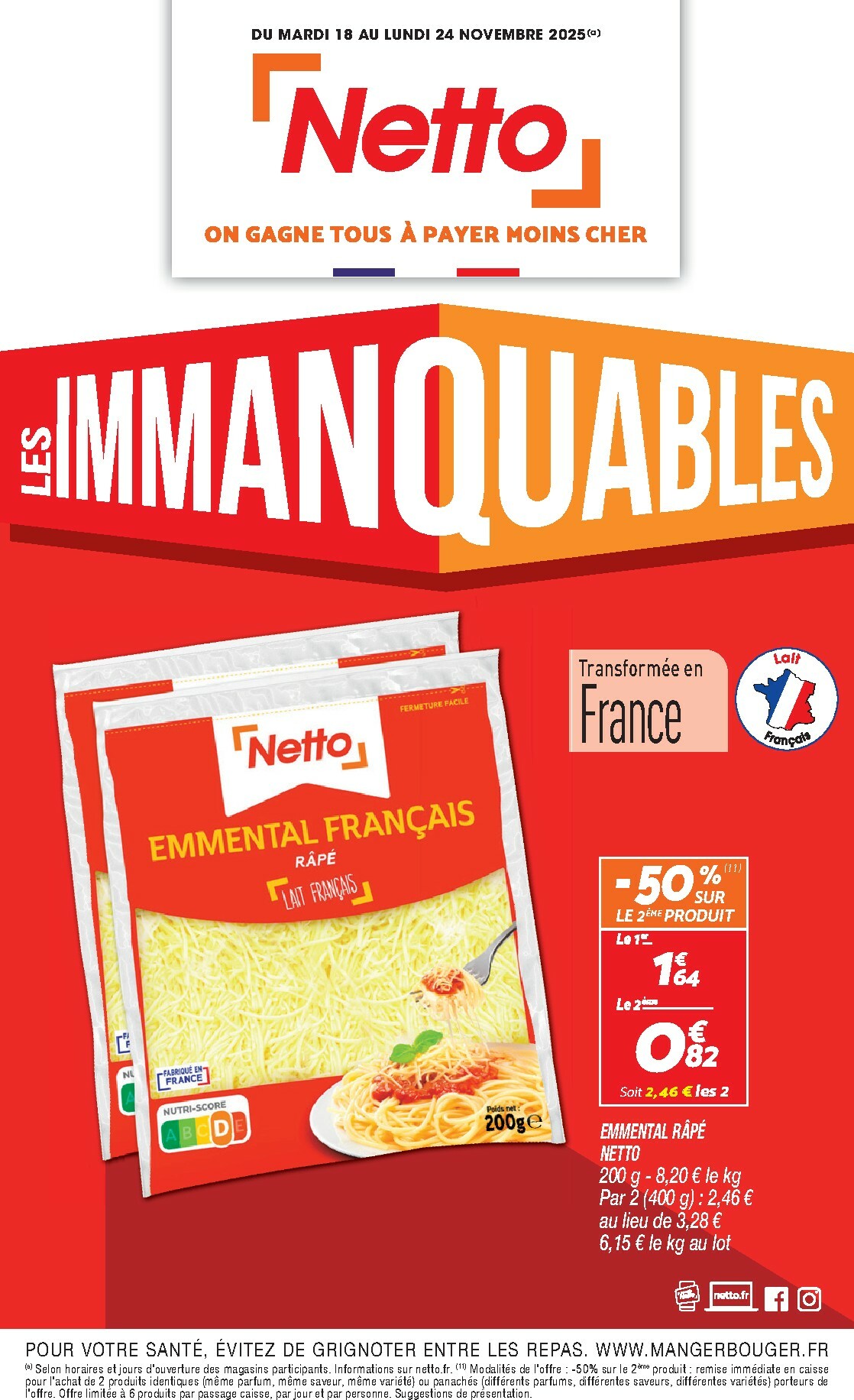 Carrefour offre 50 % de réduction sur cafés et thés, LIDL propose des chaussettes de Noël à -27 %, Auchan a des coffrets menus exclusifs - promotions et réductions du 2025-11-19