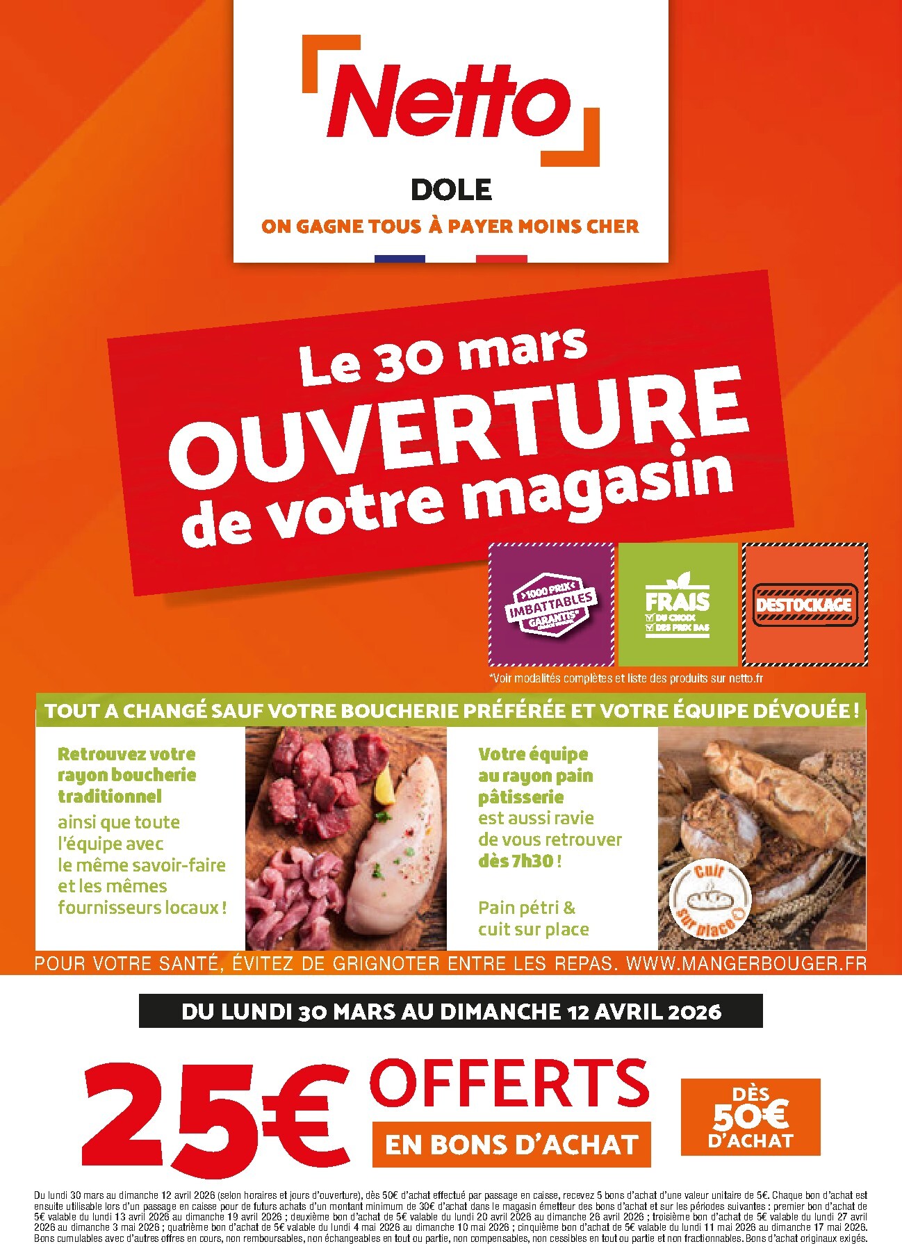 Catalogue Netto - Découvrez votre magasin ! valable du 24/03/2026 au 30/03/2026