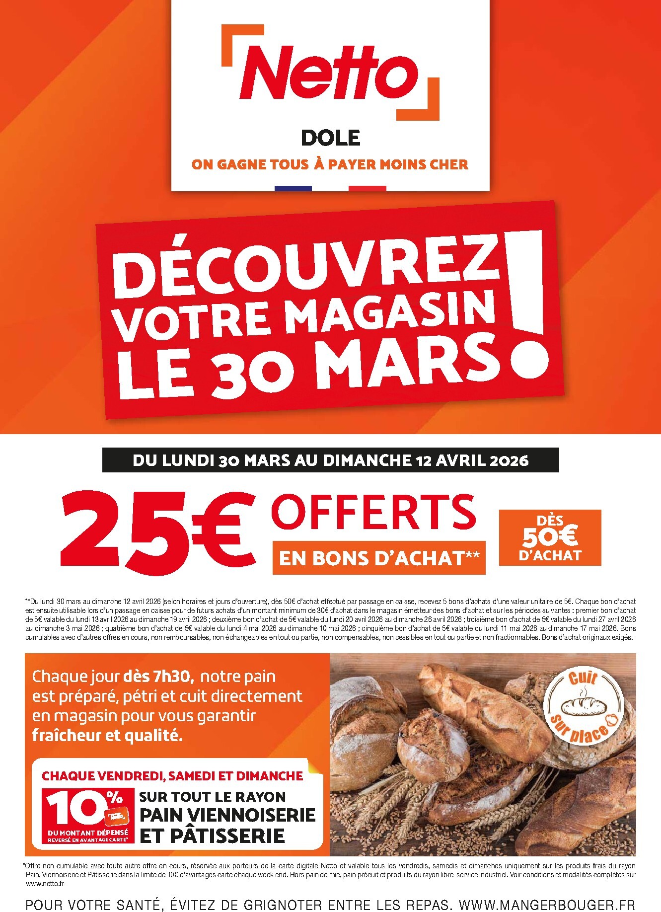 Catalogue Netto - Découvrez votre magasin ! valable du 30/03/2026 au 12/04/2026
