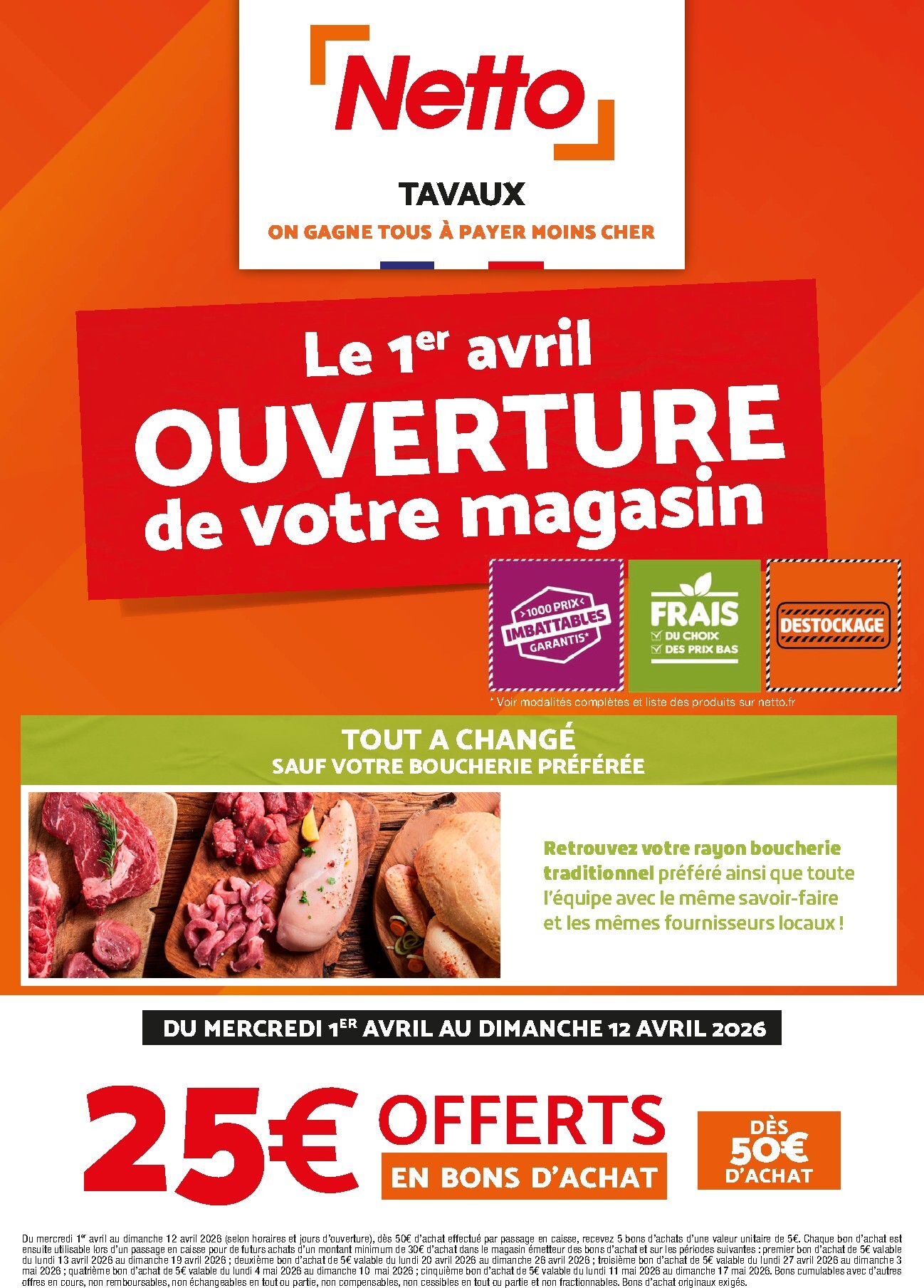 Catalogue Netto - Découvrez votre magasin ! valable du 01/04/2026 au 12/04/2026