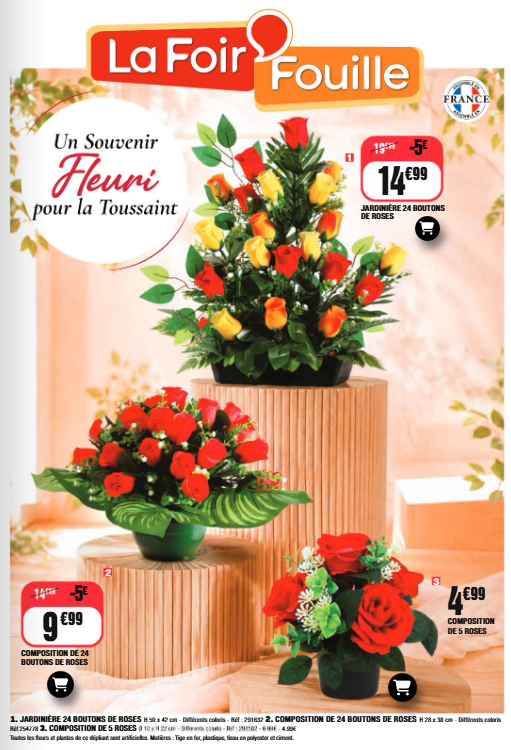 Current La Foir'Fouille leaflet valid from du lundi 21/09/2026 to du dimanche 27/09/2026