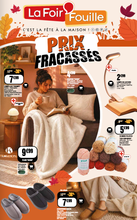 Current La Foir'Fouille leaflet valid from du lundi 28/09/2026 to du dimanche 04/10/2026