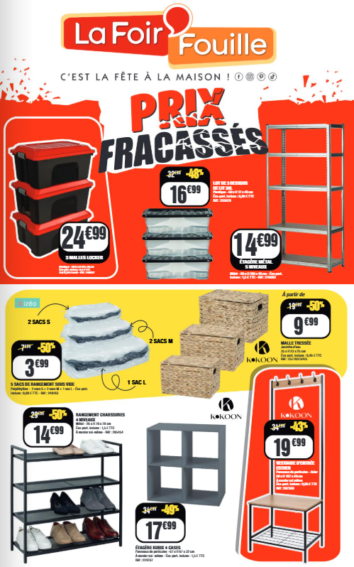 Catalogue La Foir'Fouille valable du 23/02/2026 au 01/03/2026