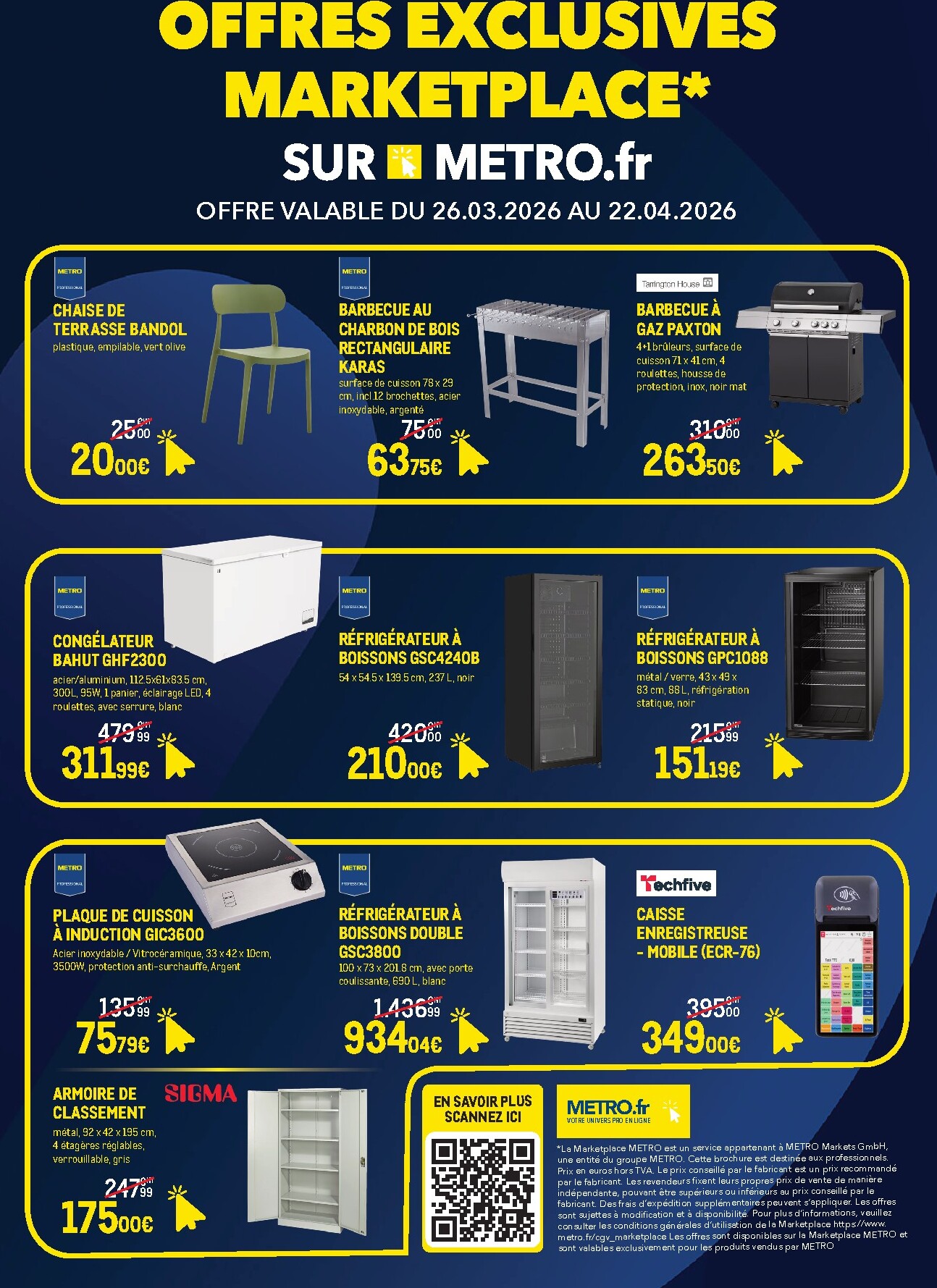 Catalogue Metro - Marketplace valable du 26/03/2026 au 22/04/2026