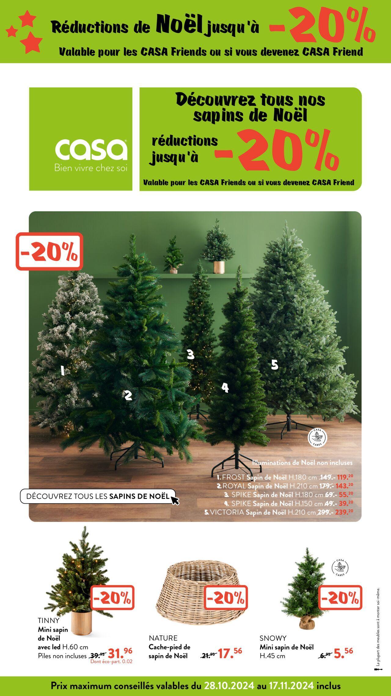 Casa catalogue à partir du 28/10/2024 - 17/11/2024