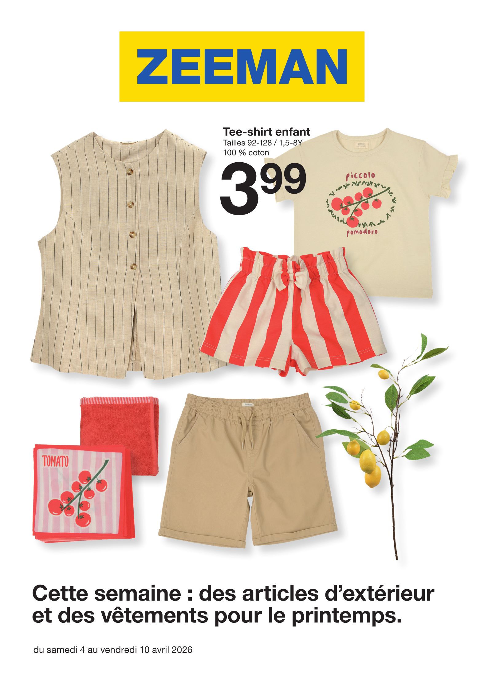 Catalogue Zeeman valable du 04/04/2026 au 10/04/2026