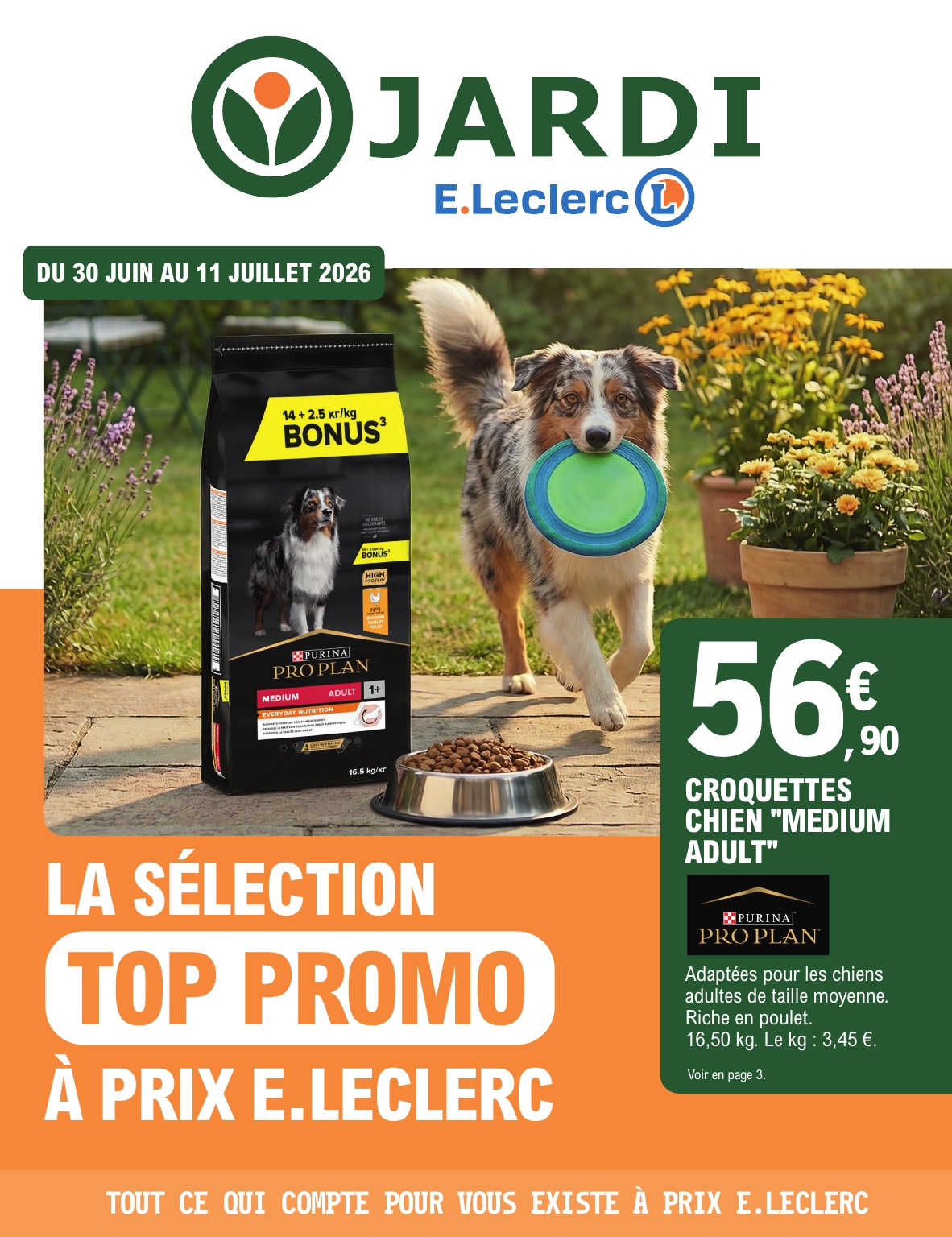 Flyer E.Leclerc - Jardi pour la semaine prochaine du du mardi 30/06/2026 au du samedi 11/07/2026