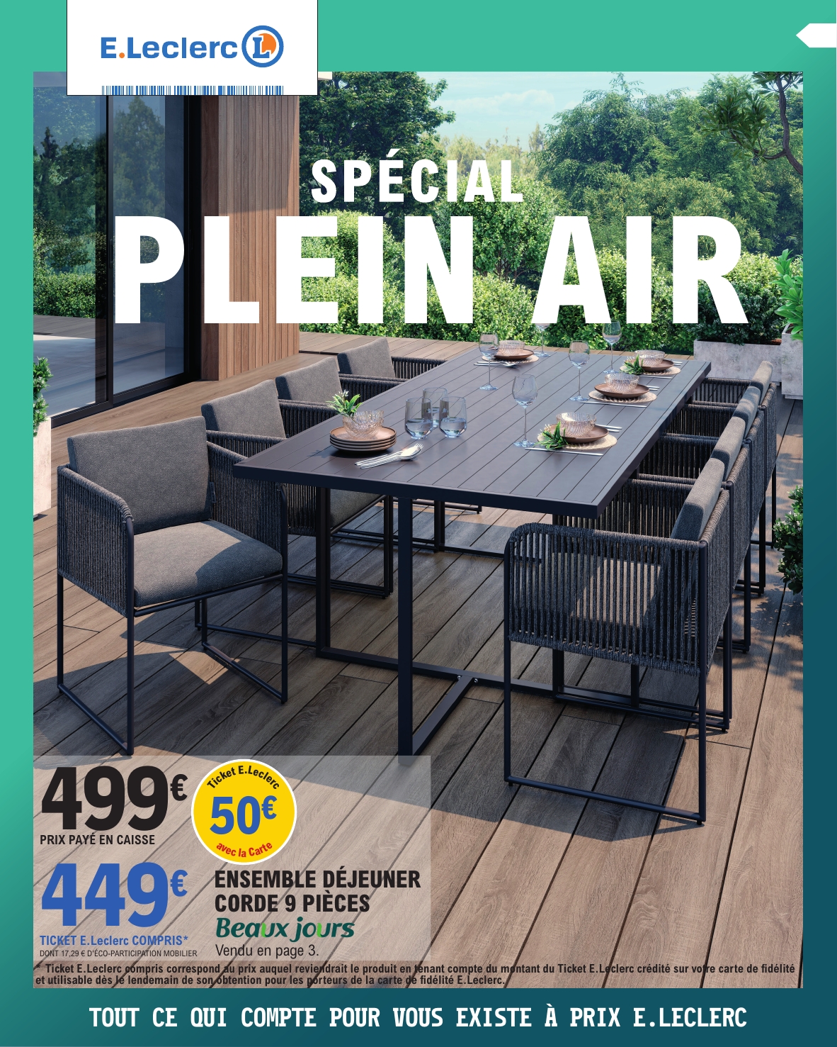 Catalogue E.Leclerc - Plein Air valable du 31/03/2026 au 18/04/2026