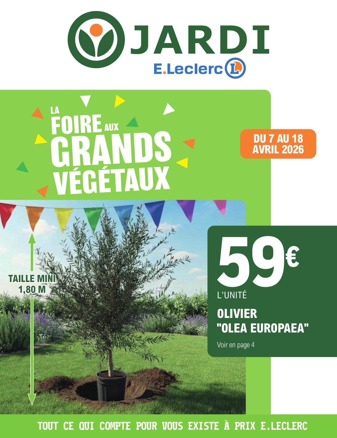 Catalogue E.Leclerc - Jardi valable du 07/04/2026 au 18/04/2026