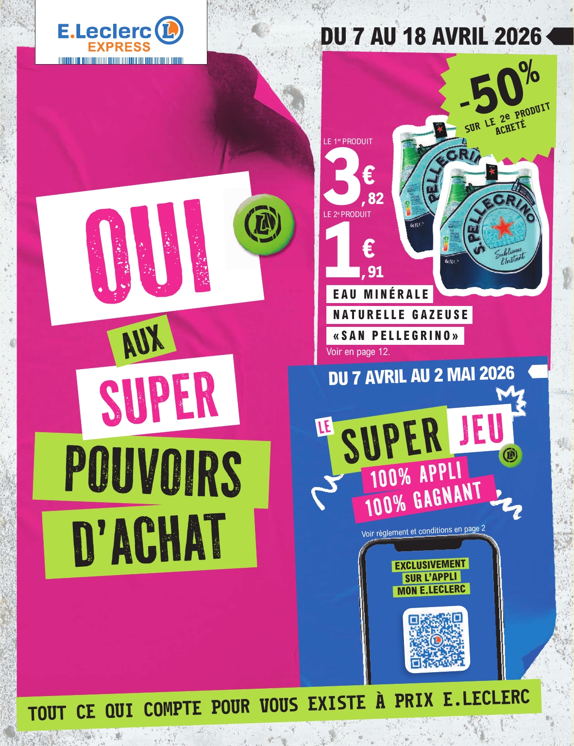 Catalogue E.Leclerc - Express valable du 07/04/2026 au 18/04/2026