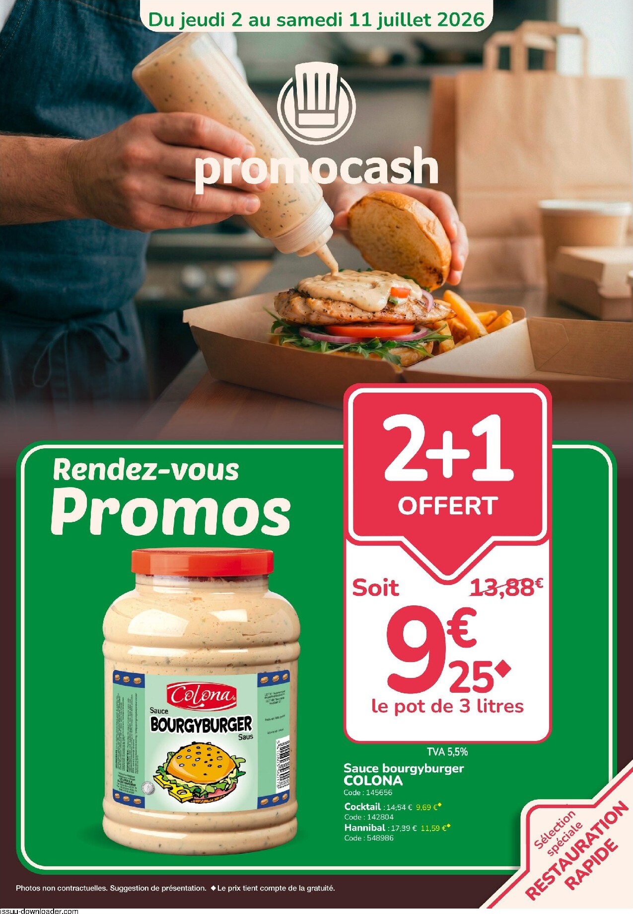 Current Promocash leaflet valid from de jeudi 02/07/2026 to du samedi 11/07/2026