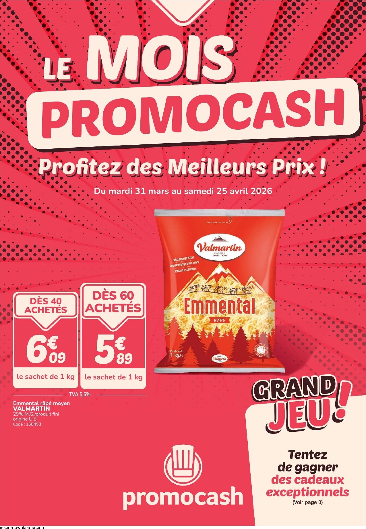 Catalogue Promocash valable du 31/03/2026 au 25/04/2026