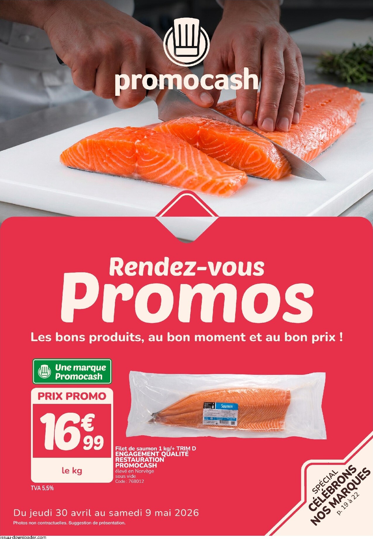Current Promocash leaflet valid from de jeudi 30/04/2026 to du samedi 09/05/2026