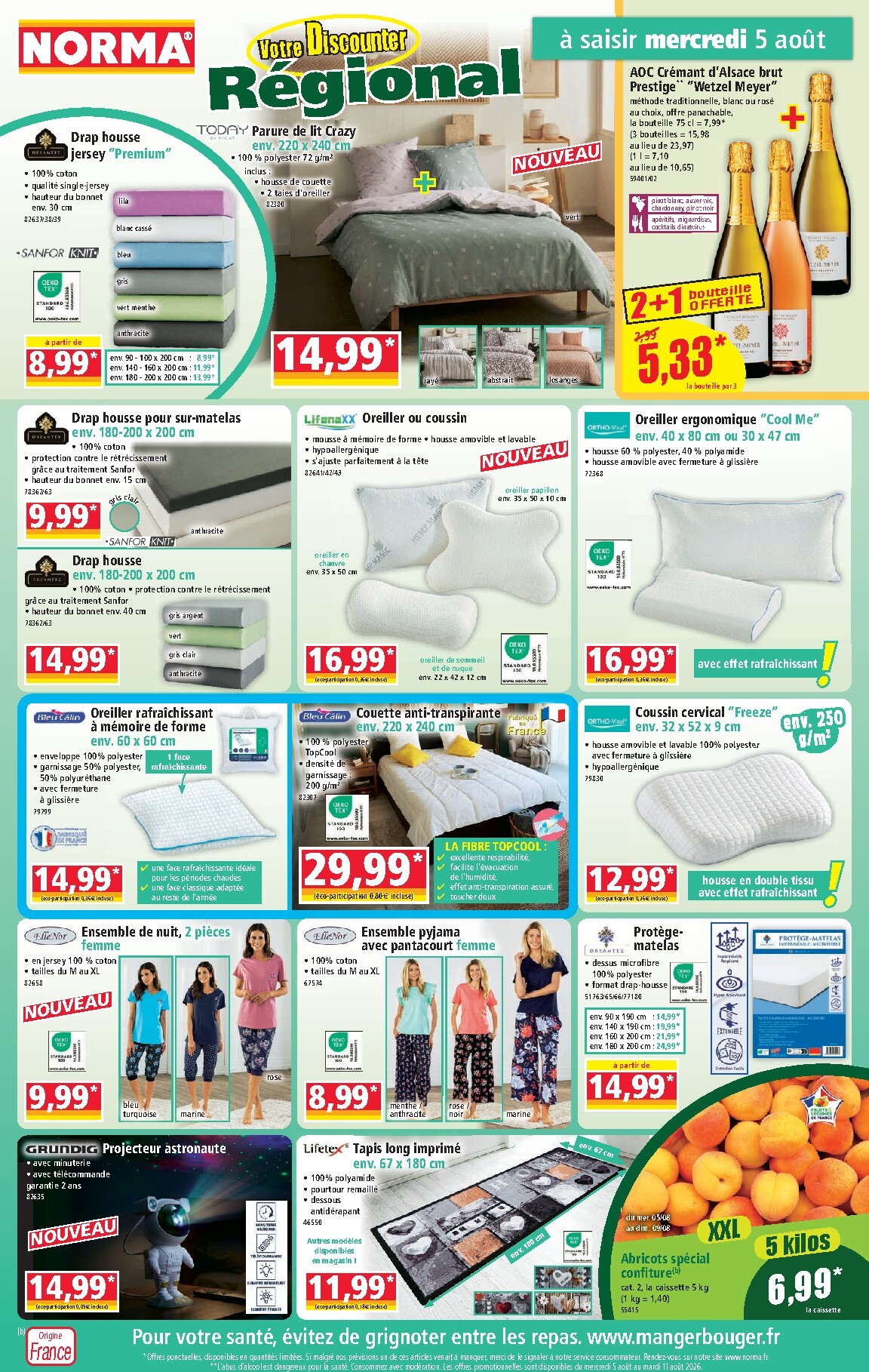 Prospectus NORMA valide du du mercredi 29/07/2026 au du mercredi 05/08/2026