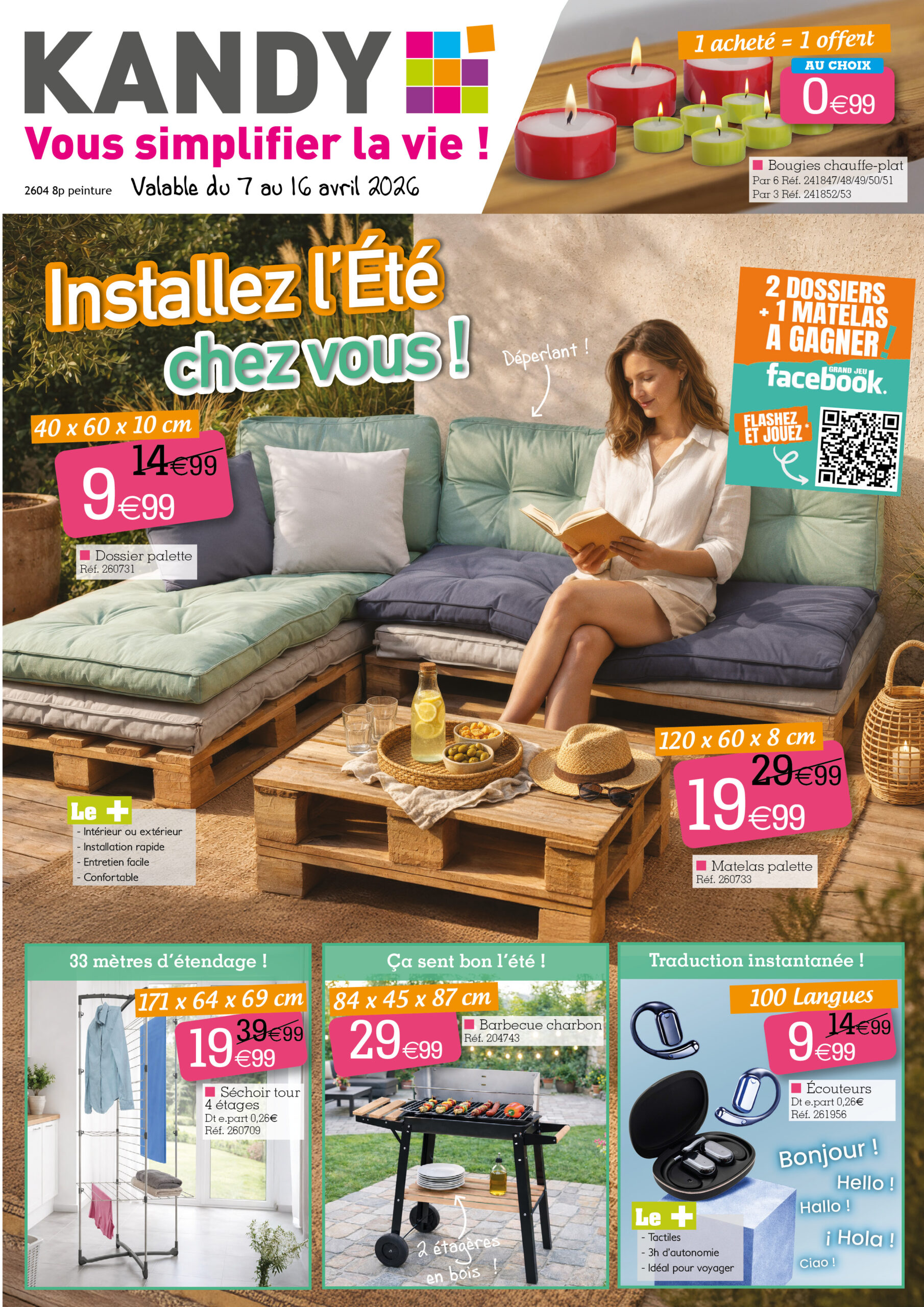 Catalogue Kandy valable du 07/04/2026 au 16/04/2026